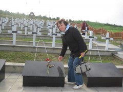 Am fost la Cimitirul eroilor romini